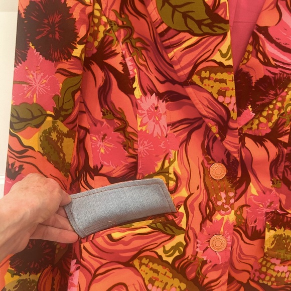 D&G Dolce&Gabbana Vintage (1990s) Multicolor Floral Blazer - Picture 5 of 7